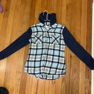 Justice flannel size 12